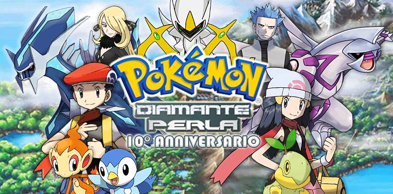Pokémon Diamante e Perla compiono 10 anni!