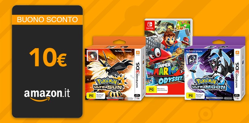 Approfitta dello sconto di 10€ su Amazon solo per oggi 10 novembre