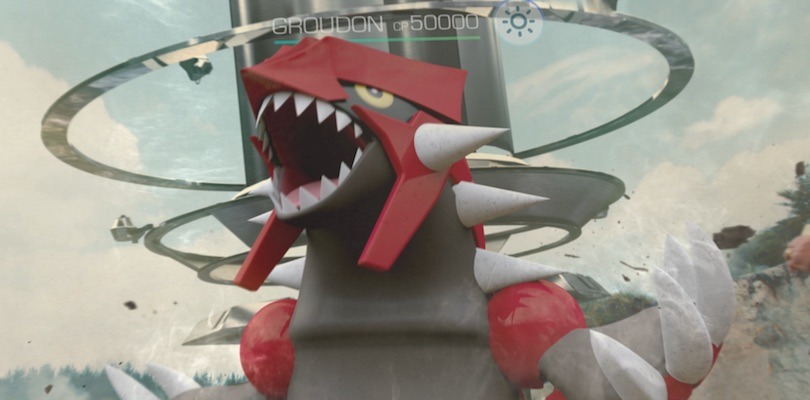 Disponibile il leggendario Groudon nei Raid di Pokémon GO
