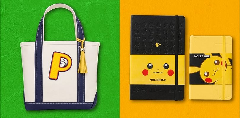 Scopri i bellissimi prodotti Moleskine dedicati a Pikachu