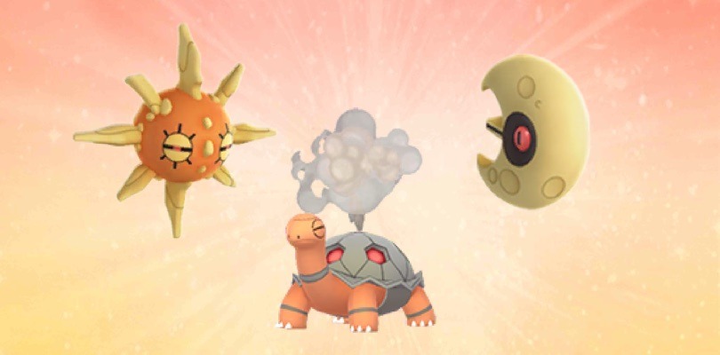Lunatone, Solrock e Torkoal confermati come Pokémon regionali in Pokémon GO