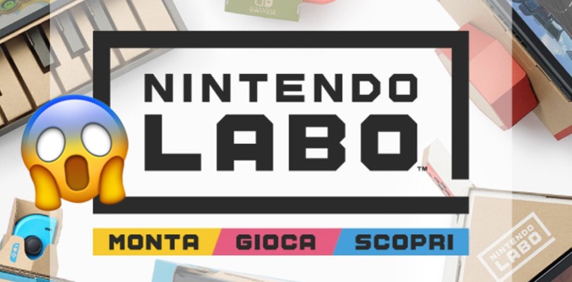 Nintendo Labo rivoluziona il modo di interagire con Nintendo Switch
