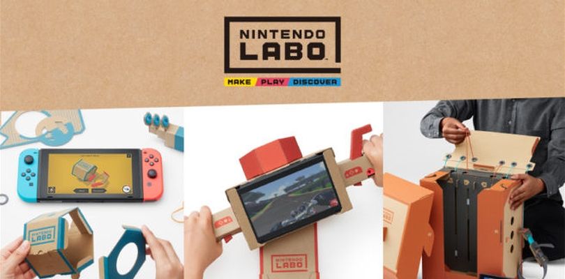 Nintendo Labo potrà essere sfruttato anche da sviluppatori di terze parti