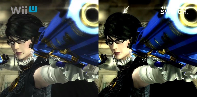Ecco il confronto video tra le versioni Nintendo Switch e Wii U di Bayonetta 1 e 2