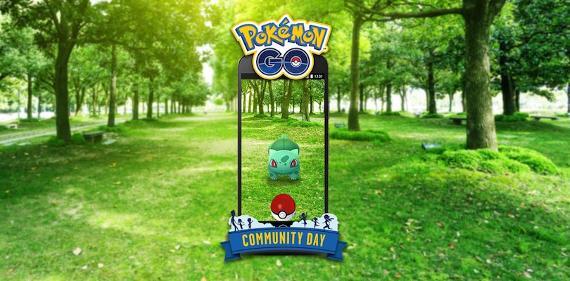 Bulbasaur sarà il protagonista del Pokémon GO Community Day di marzo
