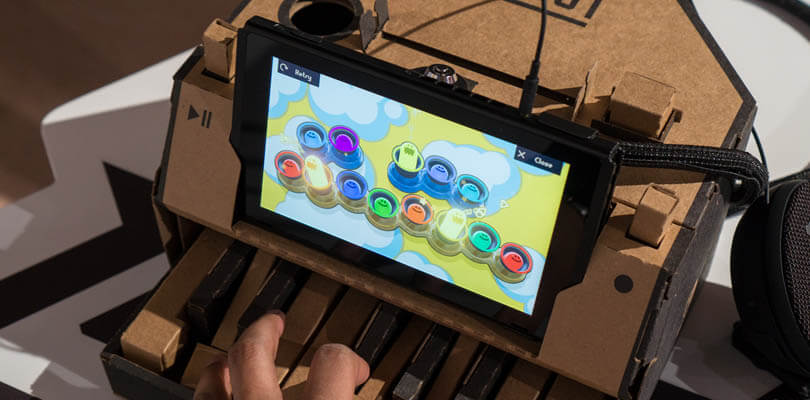 Svelato il peso dei software di Nintendo Labo