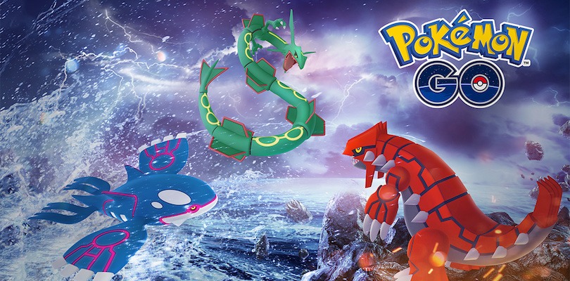 Kyogre e Groudon tornano nei Raid di Pokémon GO per un periodo limitato