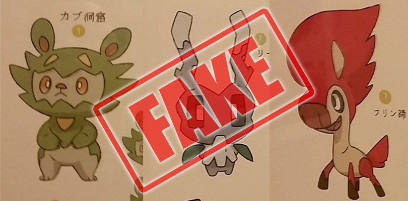 I nuovi Pokémon fake: ricomincia il periodo delle false indiscrezioni