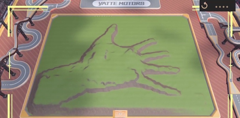 Motocicletta di Nintendo Labo: è possibile scansionare gli oggetti e aggiungerli alle piste