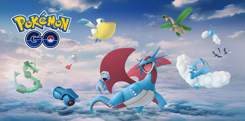 Rayquaza e altri Pokémon di Hoenn arrivano su Pokémon GO