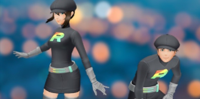 Disponibili i vestiti del Team Rocket e del Team Rainbow Rocket in Pokémon GO