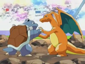 blastoise vs charizard