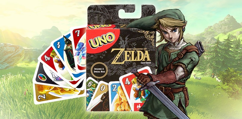 In arrivo le carte di UNO di The Legend of Zelda