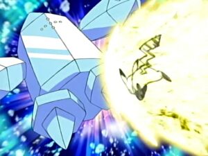 regice vs pikachu