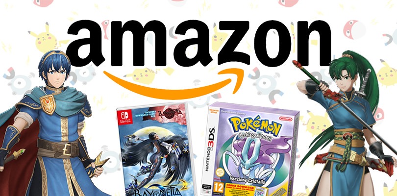 Pokémon Cristallo, Bayonetta e un sacco di accessori in offerta su Amazon