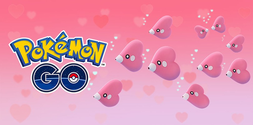 Luvdisc invade Pokémon GO nel giorno di San Valentino, anche in versione cromatica!