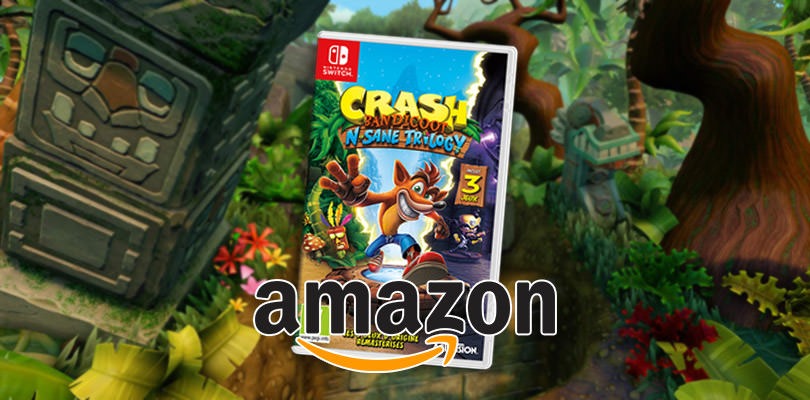Crash Bandicoot per Nintendo Switch è ora preordinabile su Amazon Italia