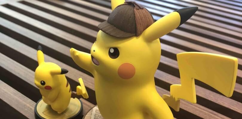 Tutti i dettagli del gigantesco amiibo di Detective Pikachu in nuove foto
