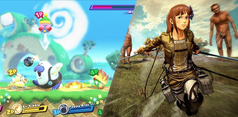 Famitsu promuove con ottimi voti Kirby Star Allies e Attack on Titan 2