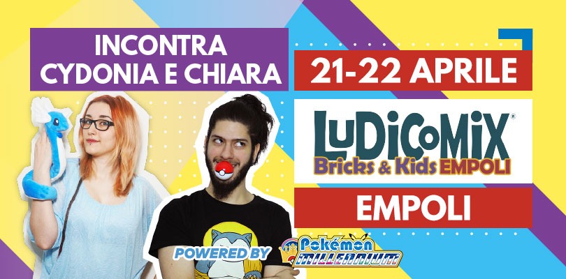 Incontra Cydonia e Chiara al Ludicomix di Empoli il 21 e 22 aprile!