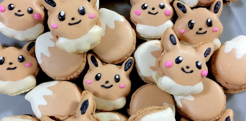 Ecco i deliziosi macarons a forma di Eevee