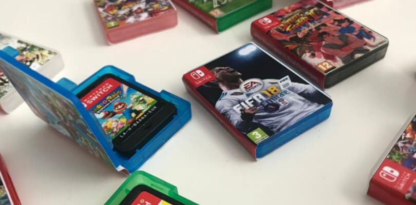 Ecco le bellissime custodie in miniatura dei videogiochi per Nintendo Switch