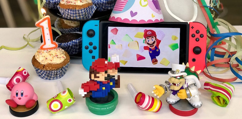 Nintendo ribadisce la promessa di vendere almeno 20 milioni di Nintendo Switch entro marzo 2019