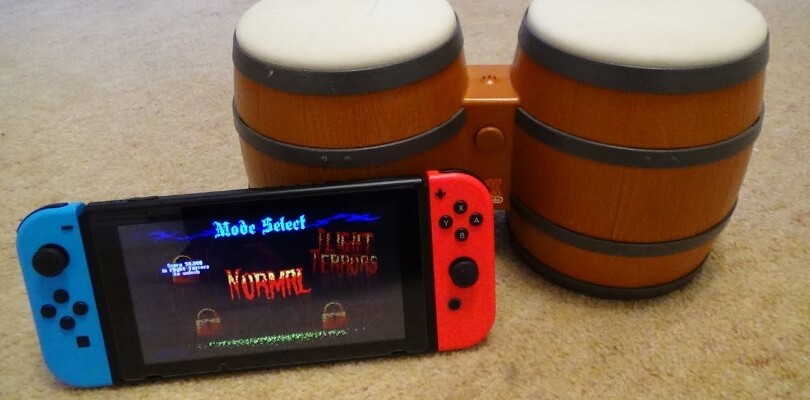 Brevettati per Nintendo Switch una coppia di bonghi e una tastiera