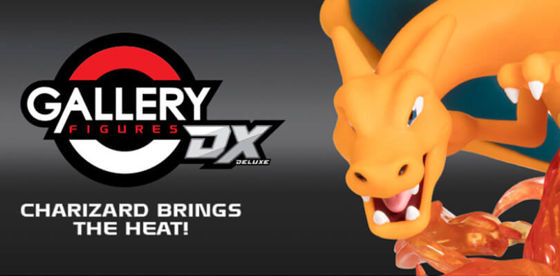 Una fiammante figure di Charizard sbarca sul Pokémon Center Online