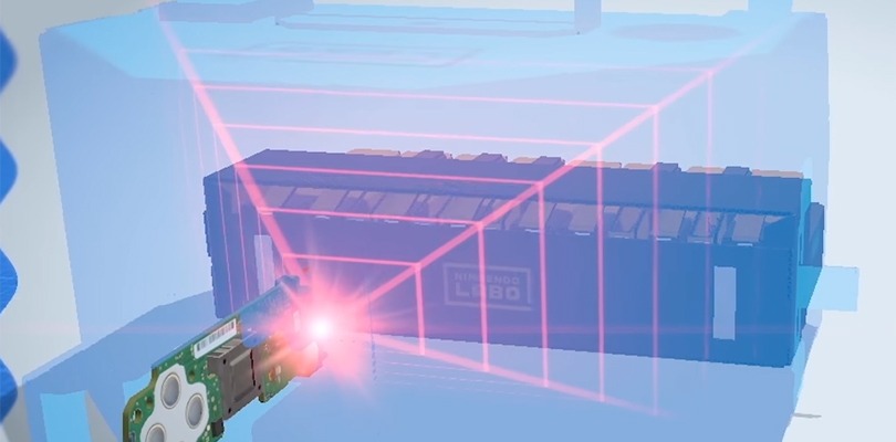 Alla scoperta della telecamera IR nel nuovo trailer del Garage Toy-Con di Nintendo Labo