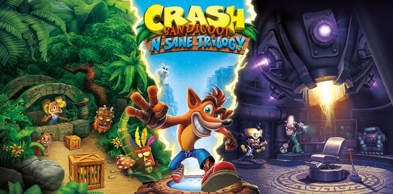 Rilasciato il trailer di lancio di Crash Bandicoot N. Sane Trilogy per Switch