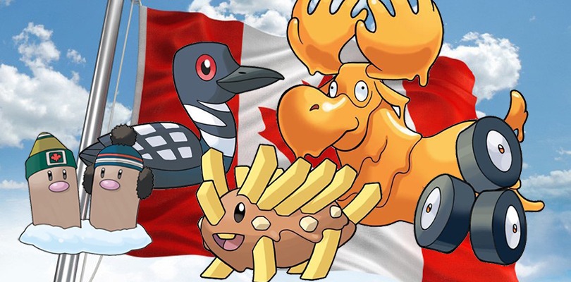 Un artista ha disegnato undici bellissimi Fakemon a tema Canada