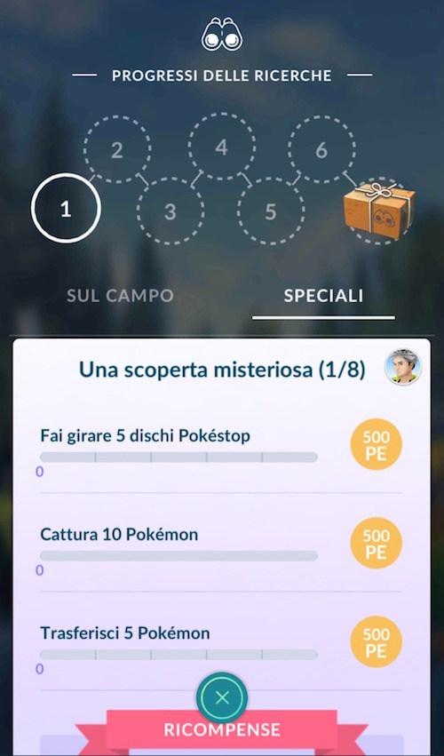 Ricerche Speciali Pokemon Millennium