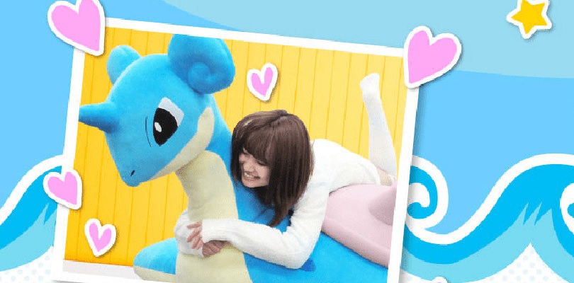 Svelato un nuovo magnifico peluche gigante di Lapras