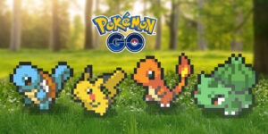 pixel pokémon go