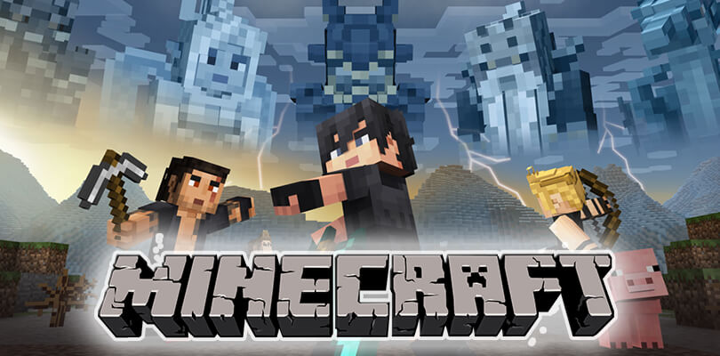 Minecraft per Nintendo Switch e Wii U: disponibili le skin di Final Fantasy XV