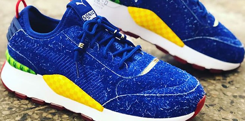 Rivelate le prime immagini delle sneakers di Sonic