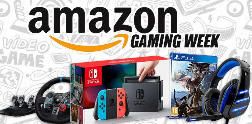 Nintendo Switch, cuffie da gaming e tanti altri prodotti in offerta durante la Amazon Gaming Week