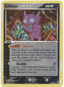 sableye ex guardiani di cristallo