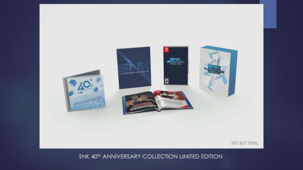 snk 40th anniversary collection