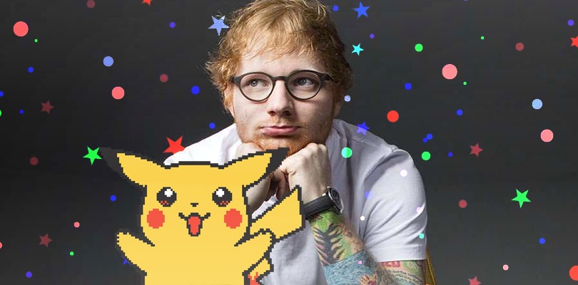 Ed Sheeran sorpreso mentre gioca a Pokémon Giallo