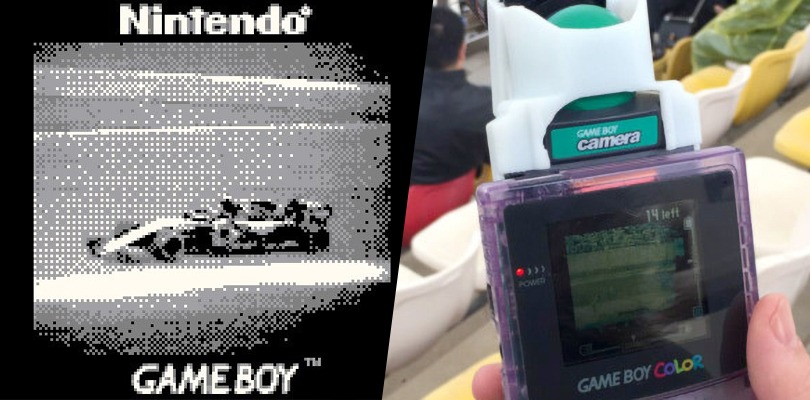 Un fan ha fotografato un Gran Premio di Formula 1 con una Game Boy Camera!