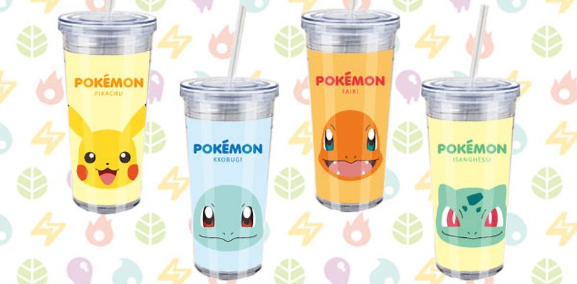 In Corea sono arrivate delle decorazioni per i bicchieri a tema Pokémon