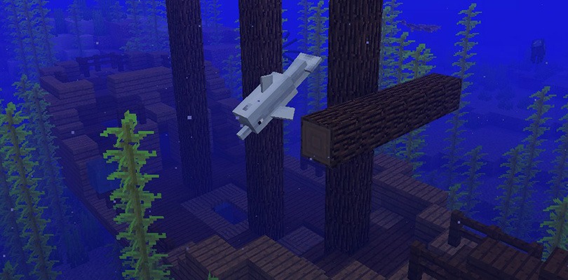 Minecraft su Nintendo Switch riceverà presto l'Aquatic Update