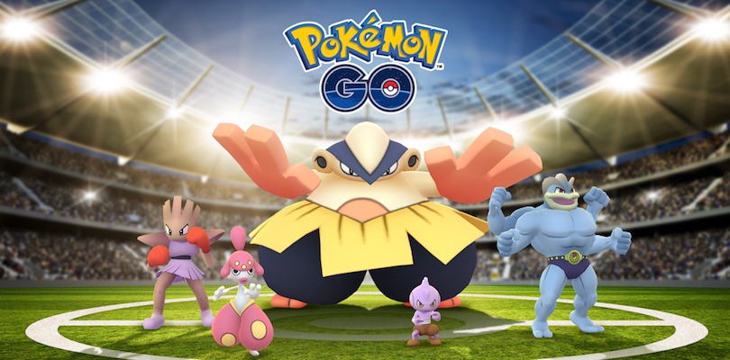 Arriva l'evento speciale dedicato ai tipi Lotta in Pokémon GO