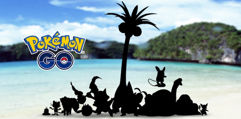 Le Forme di Alola presto in arrivo su Pokémon GO!