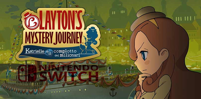 Layton's Mystery Journey: Katrielle e il complotto dei milionari è in arrivo su Nintendo Switch