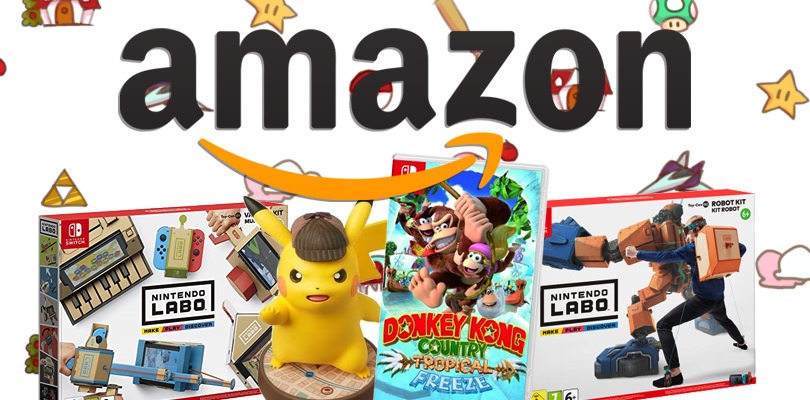 Nintendo Labo, Donkey Kong e molto altro tra le offerte settimanali di Amazon