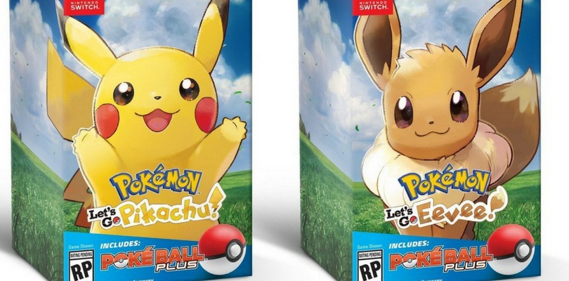 Annunciati i bundle di Pokémon Let's Go con la Poké Ball Plus
