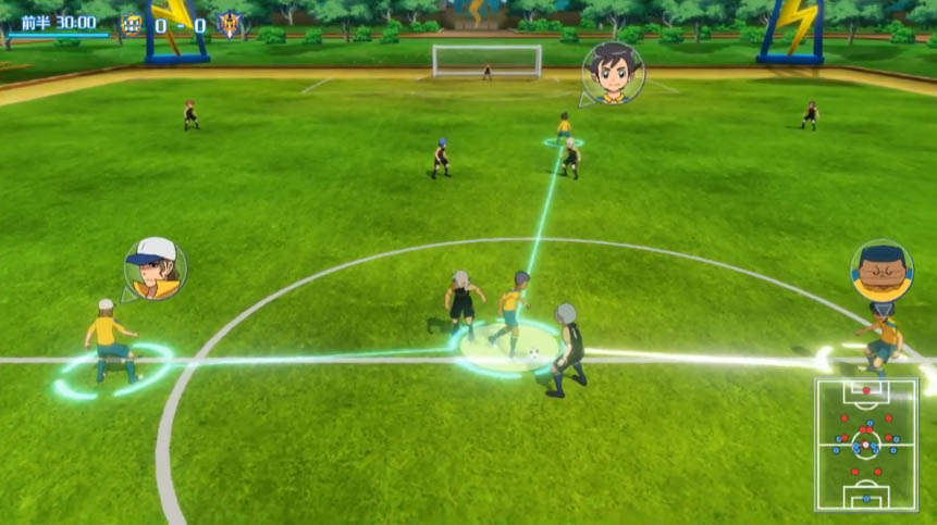 Gameplay di Inazuma Eleven Ares